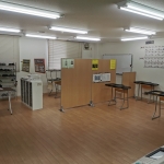 津山中学専用校舎-自習室